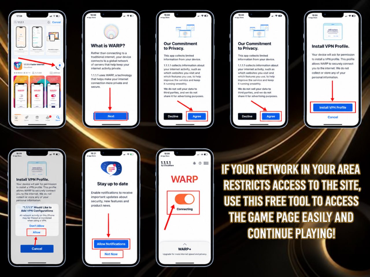 Cloudflare WARP installation guide